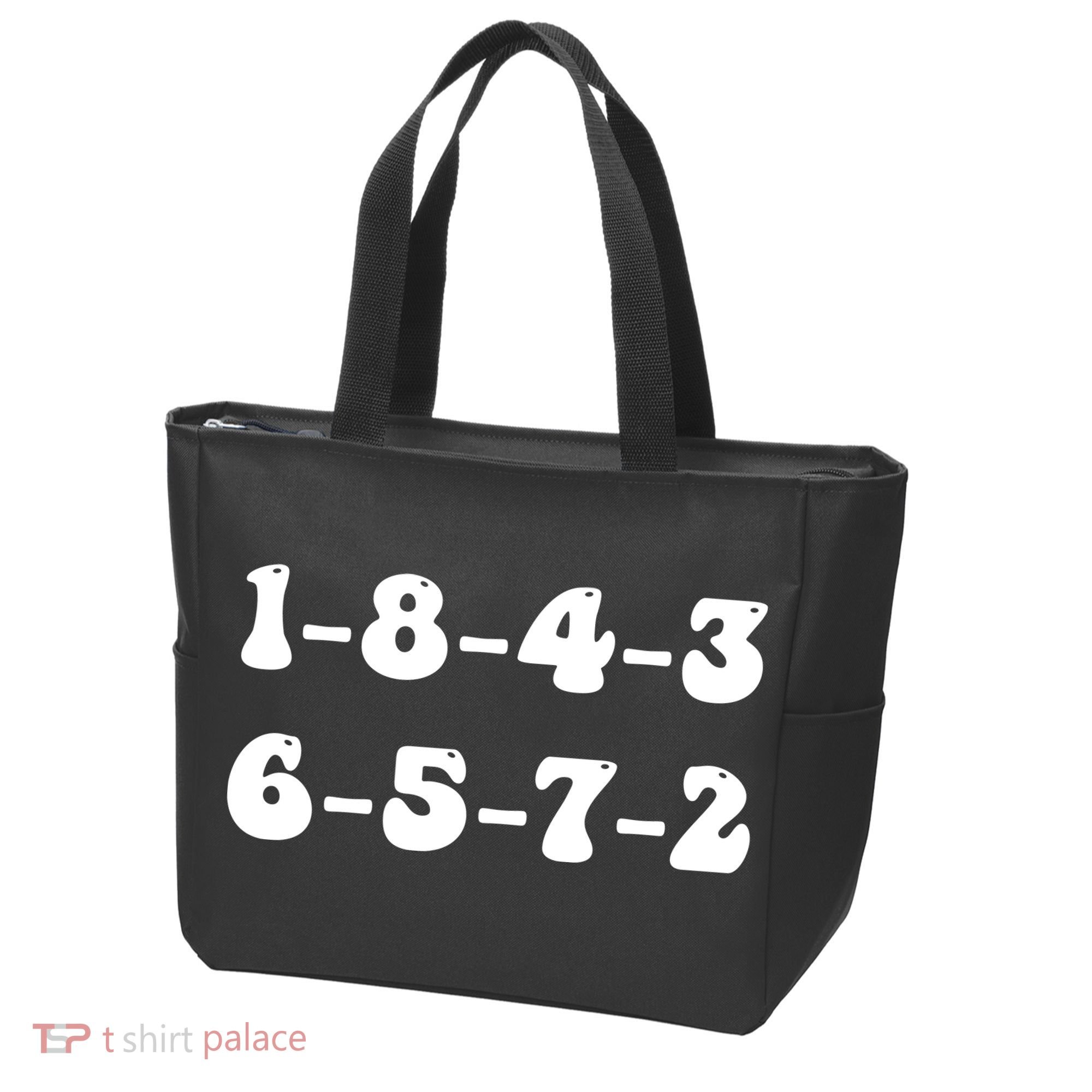 18436572 V8 Engine Firing Order Tote Bag
