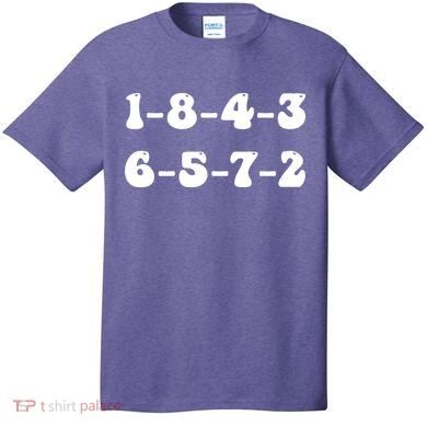 18436572 V8 Engine Firing Order T-Shirt