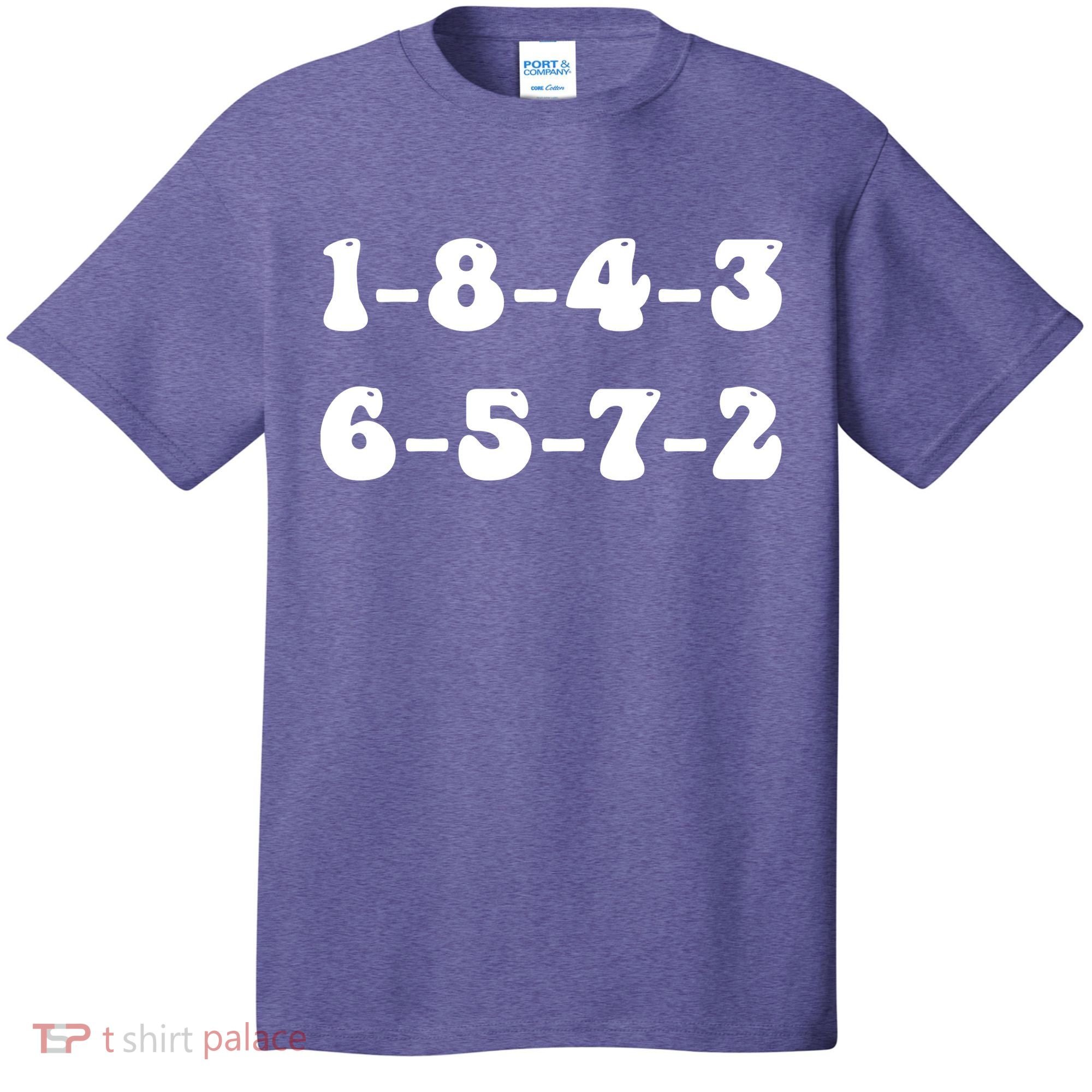 18436572 V8 Engine Firing Order T-Shirt