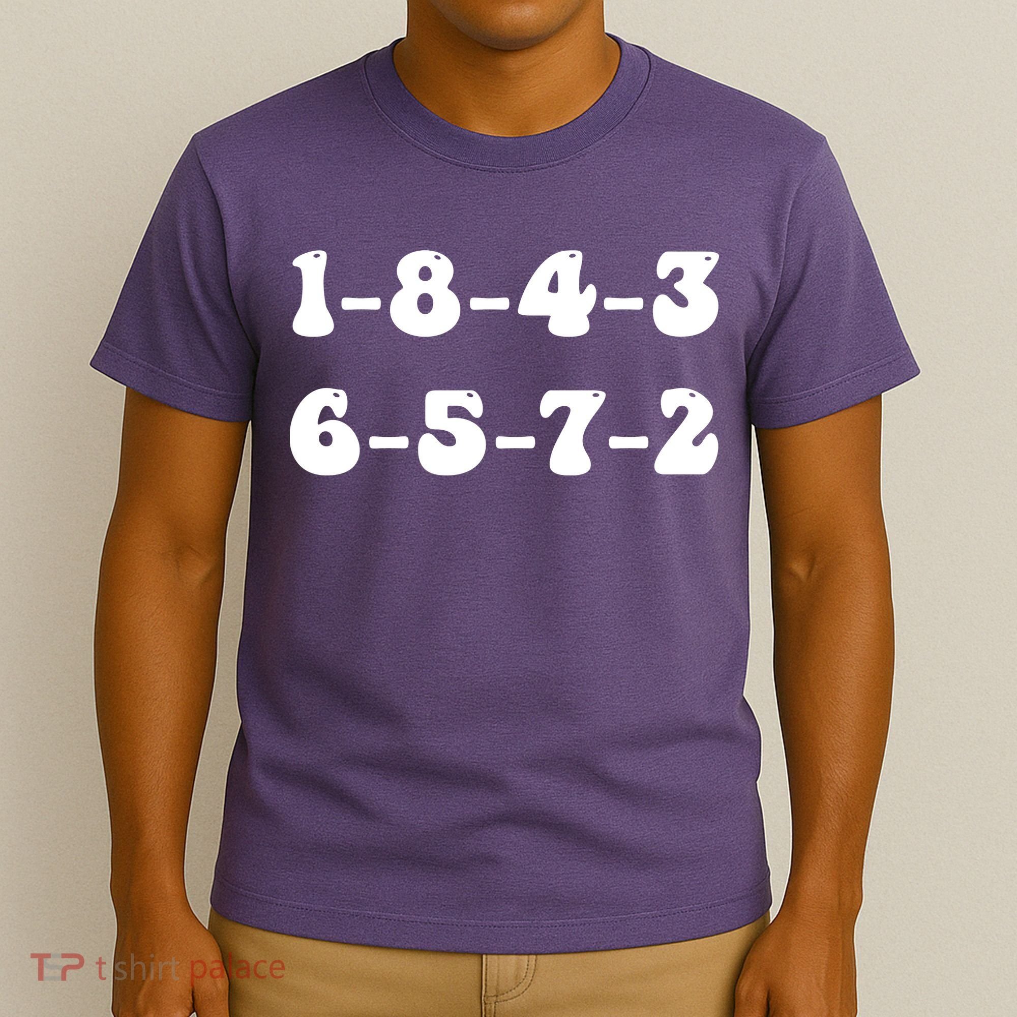 18436572 V8 Engine Firing Order T-Shirt