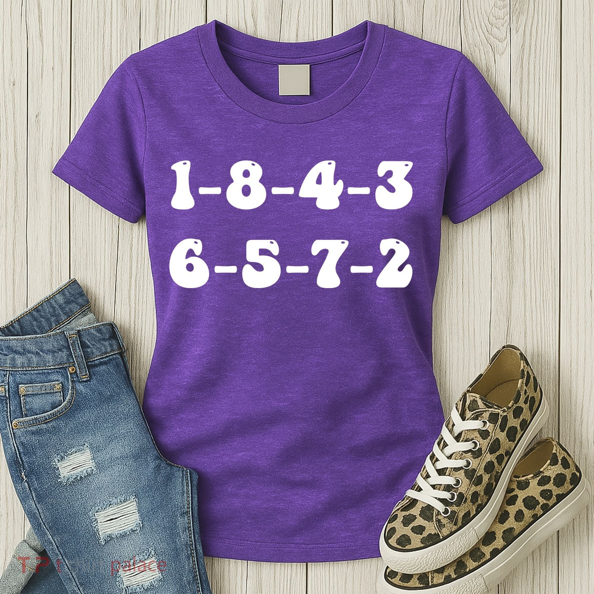 18436572 V8 Engine Firing Order Women's T-Shirt
