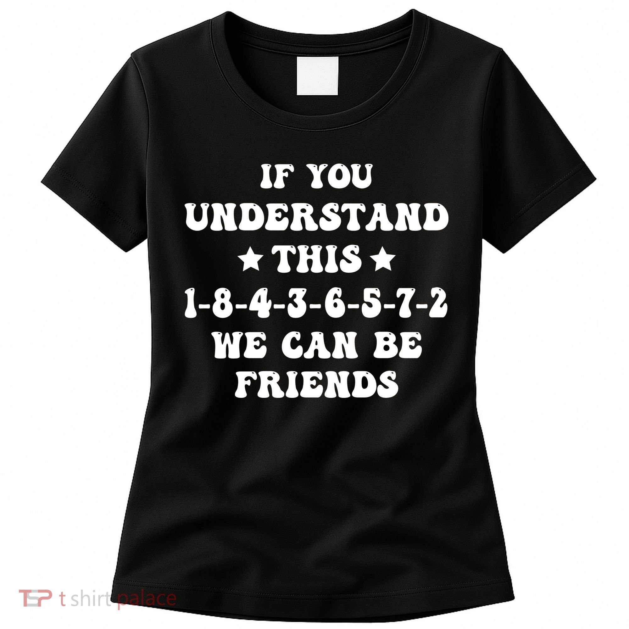 18436572 V8 Engine Firing Order Women's T-Shirt