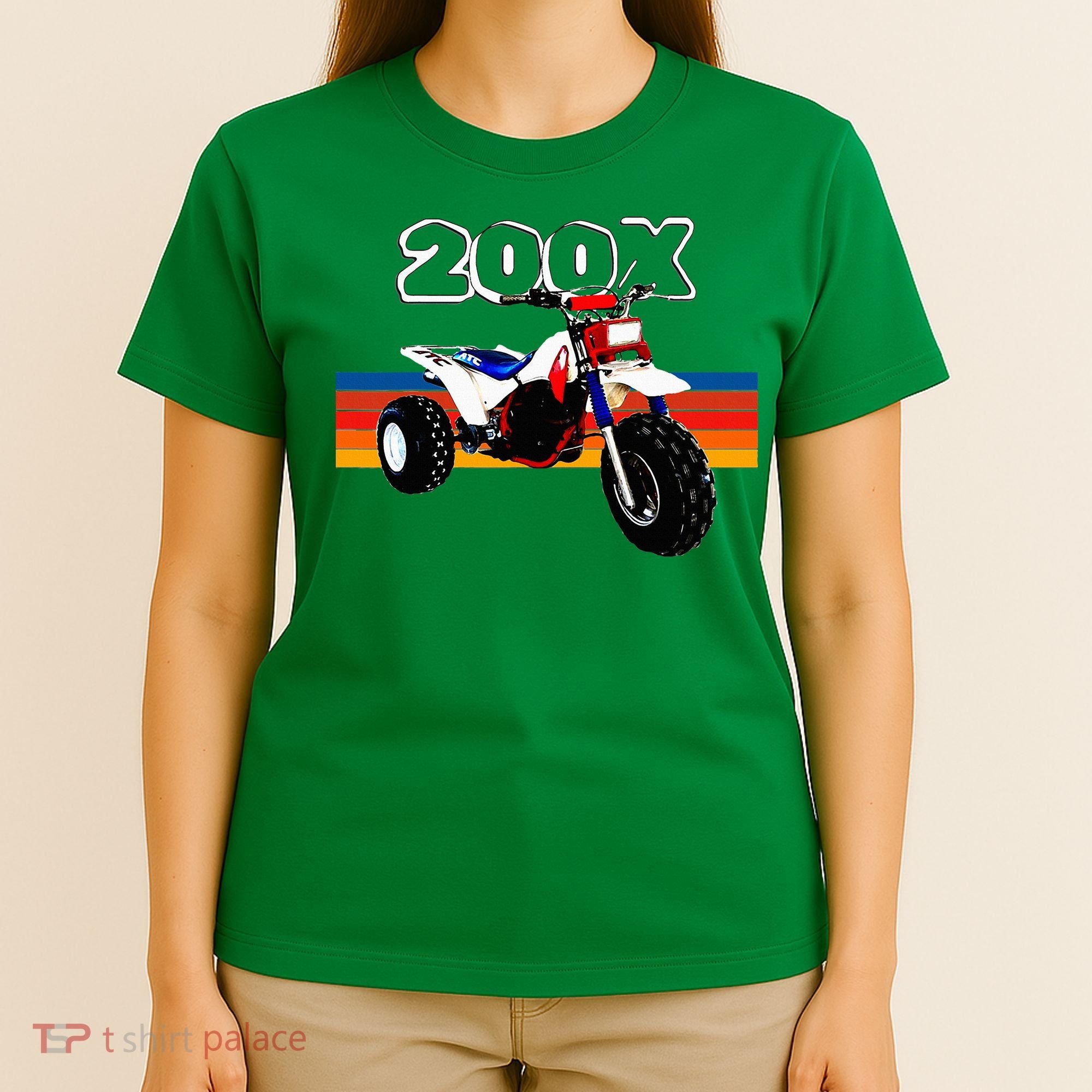 1985 Vintage Retro Three Wheeler Atv Atc 200x T-Shirt