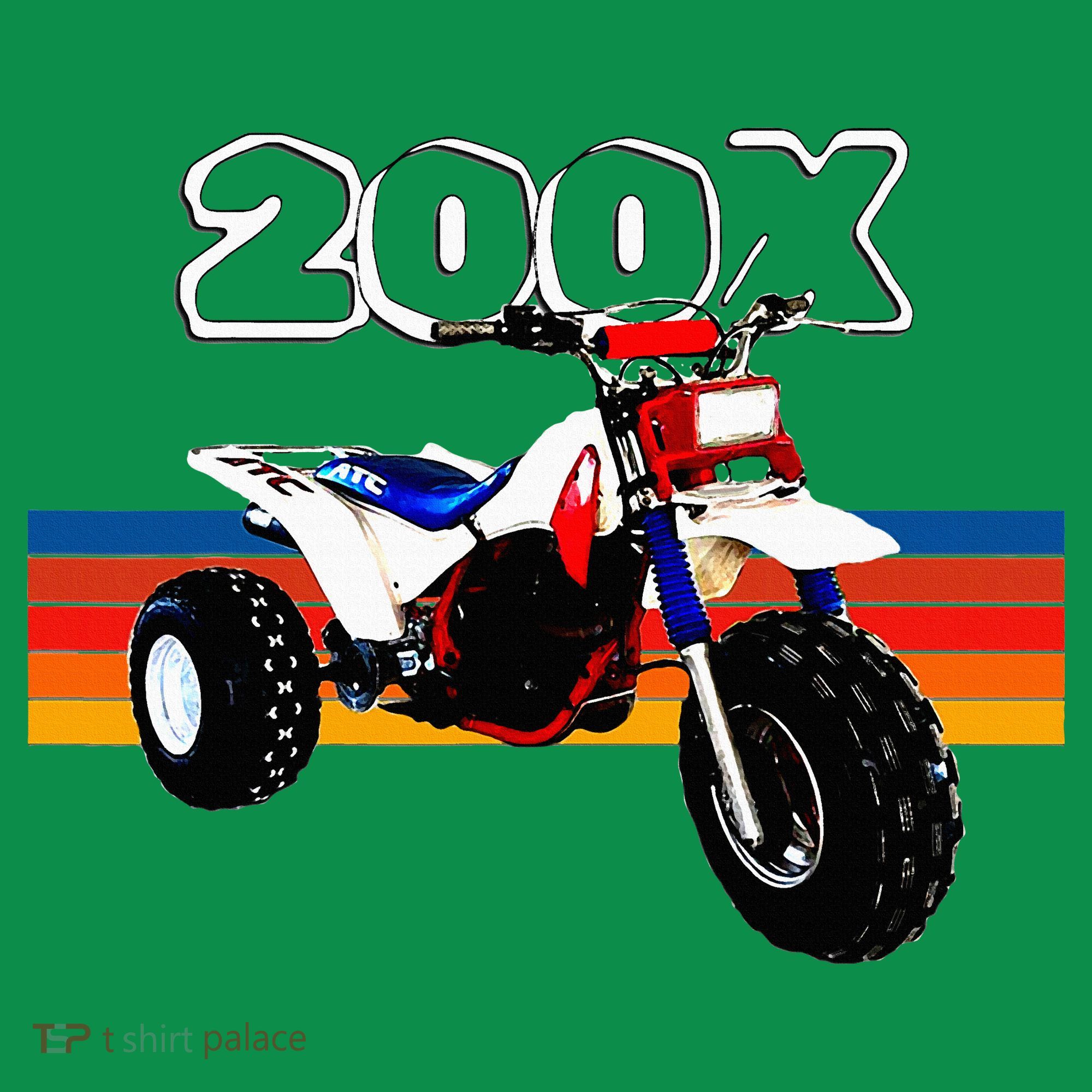 1985 Vintage Retro Three Wheeler Atv Atc 200x T-Shirt