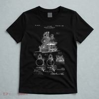 1898 Vintage Steam Engine Locomotive Patent Print T-Shirt thumb 5
