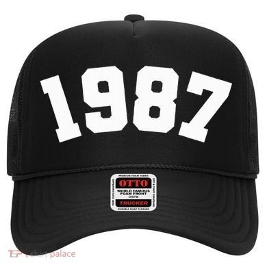 1987 Varsity Vintage College Style 37th Birthday Hat
