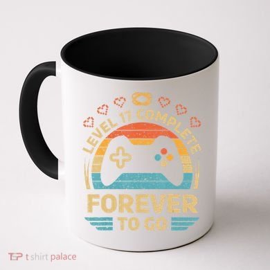17Th Wedding Anniversary Video Gamer Level 17 Complete Coffee Mug