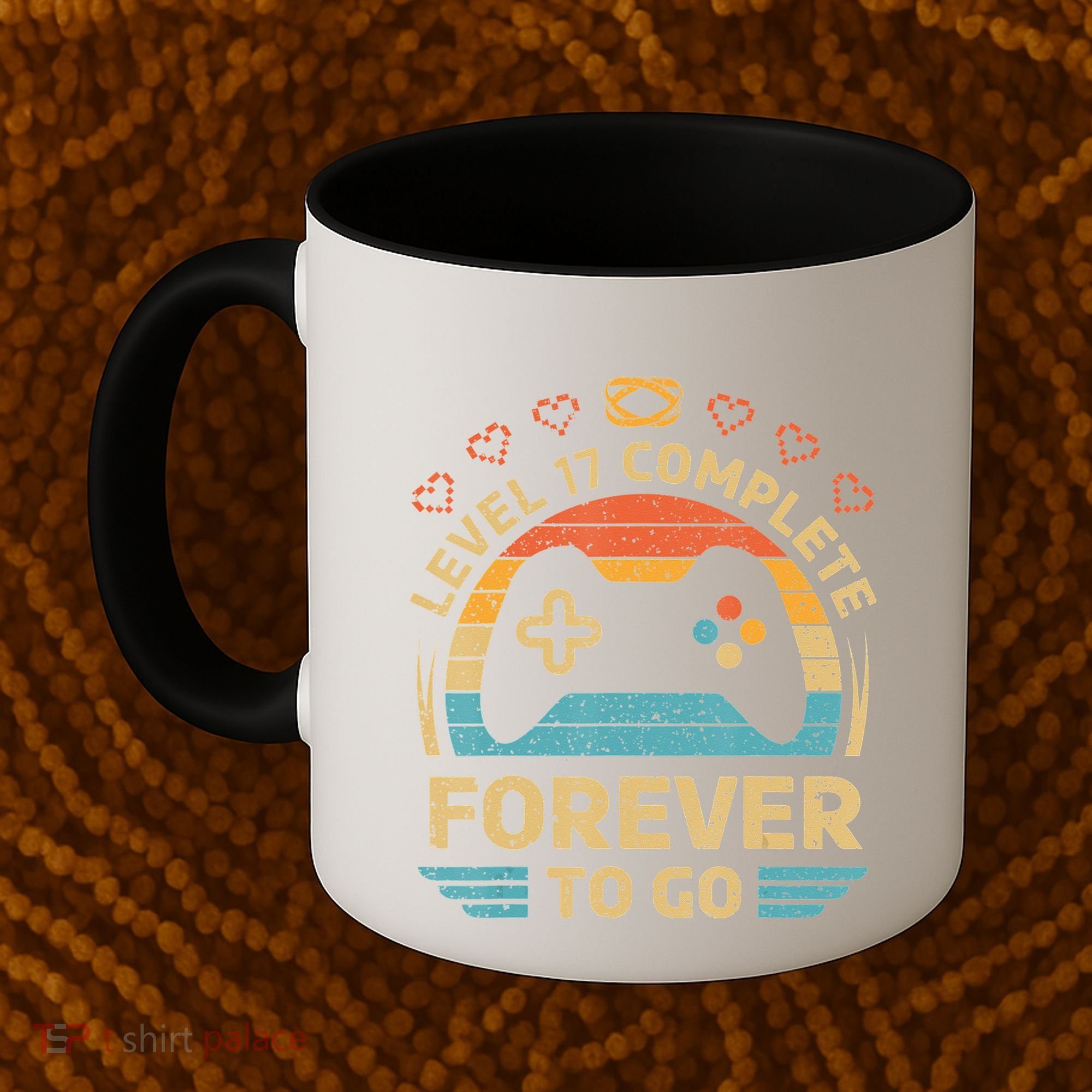 17Th Wedding Anniversary Video Gamer Level 17 Complete Coffee Mug