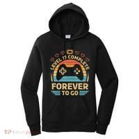 17Th Wedding Anniversary Video Gamer Level 17 Complete Women's Hoodie thumb 0