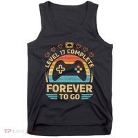 17Th Wedding Anniversary Video Gamer Level 17 Complete Tank Top thumb 0