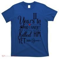 11th Wedding Anniversary Gift For Her 11 Years Of Marriage Great Gift T-Shirt thumb 0