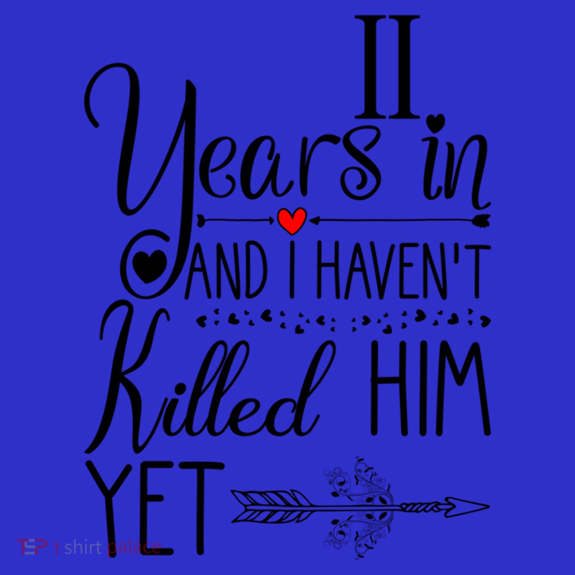 11th Wedding Anniversary Gift For Her 11 Years Of Marriage Great Gift Mousepad
