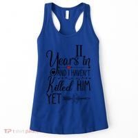 11th Wedding Anniversary Gift For Her 11 Years Of Marriage Great Gift Women's Tank Top thumb 0