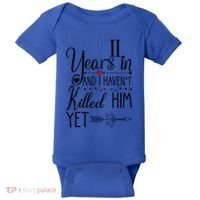 11th Wedding Anniversary Gift For Her 11 Years Of Marriage Great Gift Baby Bodysuit thumb 0
