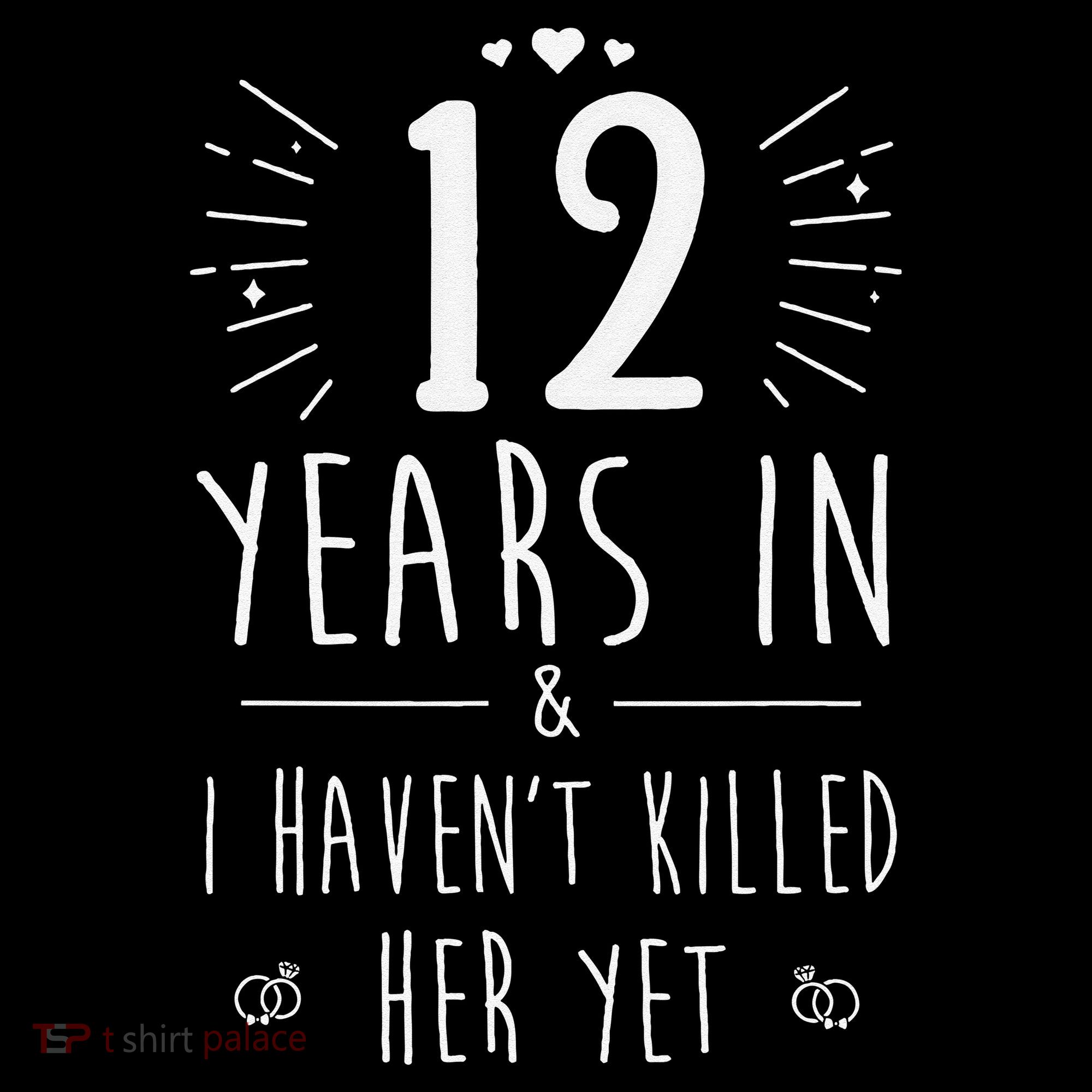 12th Wedding Anniversary For Him & Husband 12 Years Marriage Gift Coffee Mug