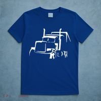 18 Wheeler Semi Truck Gift For Truck Drivers Who Loves Otr T-Shirt thumb 5