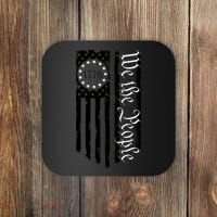 1776 We The People Betsy Ross Flag Patriotic Apparel Coaster thumb 0