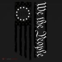 1776 We The People Betsy Ross Flag Patriotic Apparel Women's Tank Top thumb 5