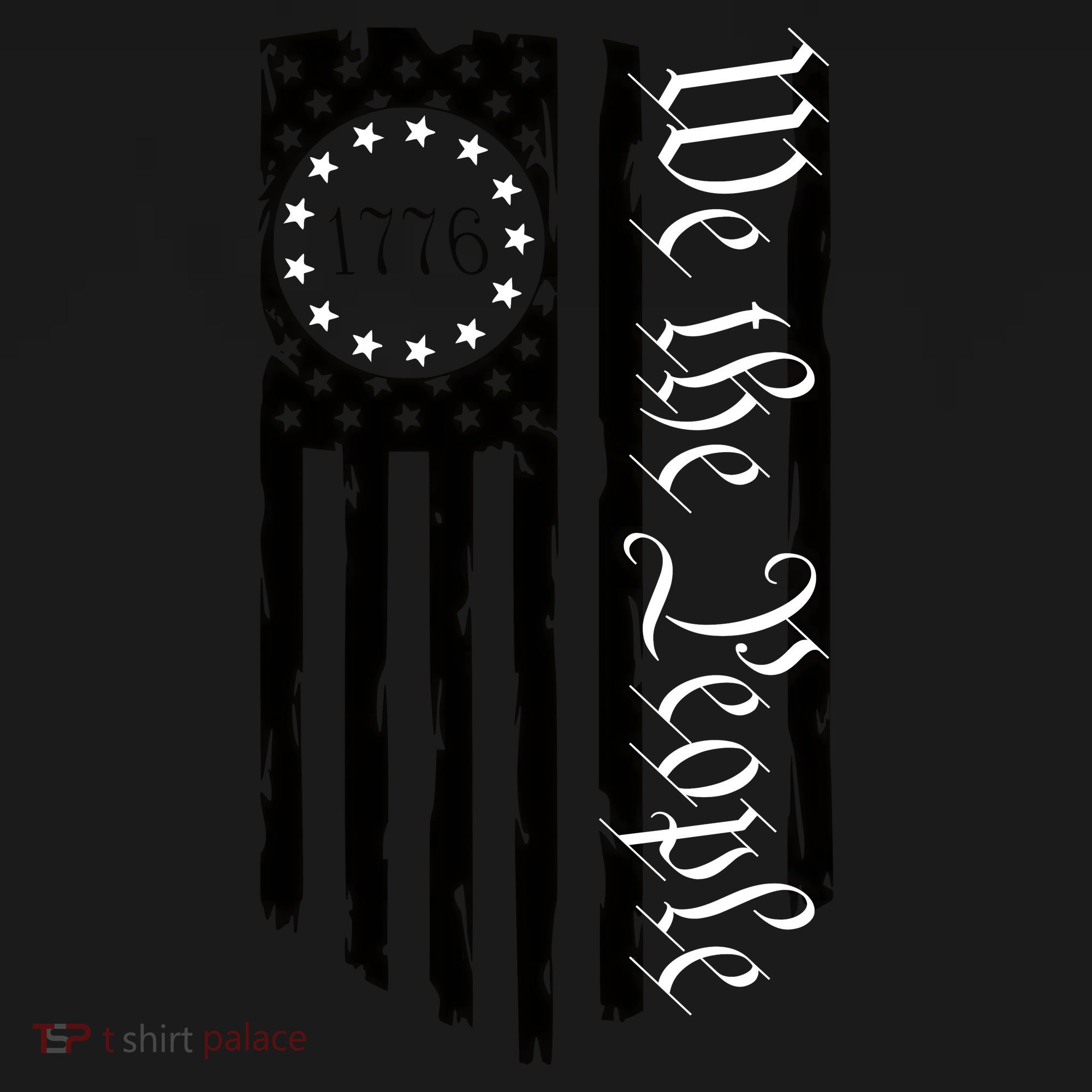 1776 We The People Betsy Ross Flag Patriotic Apparel Tank Top