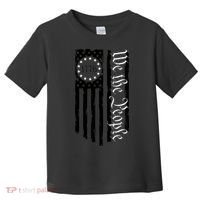 1776 We The People Betsy Ross Flag Patriotic Apparel Toddler T-Shirt thumb 0