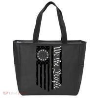 1776 We The People Betsy Ross Flag Patriotic Apparel Tote Bag thumb 0