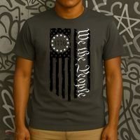 1776 We The People Betsy Ross Flag Patriotic Apparel T-Shirt thumb 3
