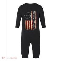 1776 We The People Patriotic American Constitution Infant Fleece One Piece thumb 0