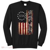 1776 We The People Patriotic American Constitution Sweatshirt thumb 0