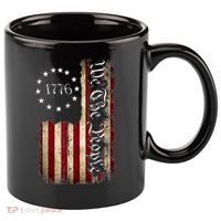 1776 We The People Patriotic American Constitution 11oz C Handle Ceramic Mug thumb 0