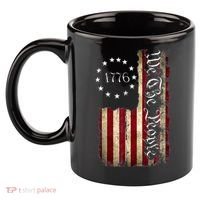 1776 We The People Patriotic American Constitution 11oz C Handle Ceramic Mug thumb 2