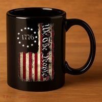 1776 We The People Patriotic American Constitution 11oz C Handle Ceramic Mug thumb 3