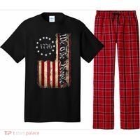 1776 We The People Patriotic American Constitution Pajama Set thumb 0