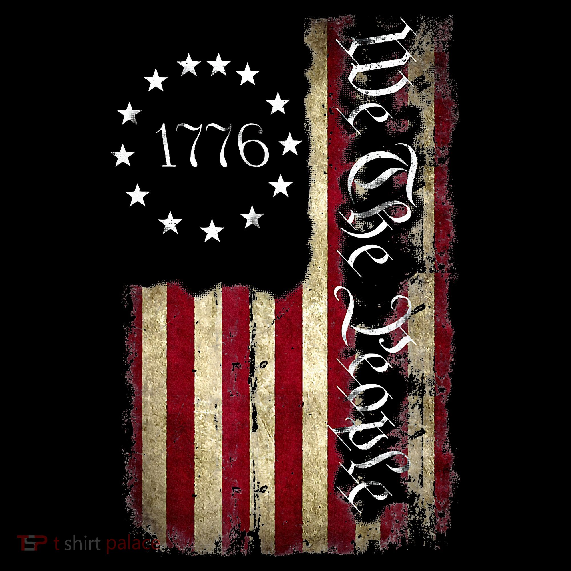1776 We The People Patriotic American Constitution Women's Hoodie