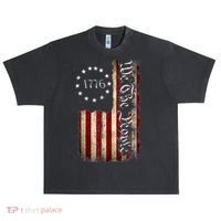 1776 We The People Patriotic American Constitution Urban Oversized Heavyweight T-Shirt thumb 0