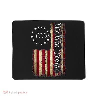 1776 We The People Patriotic American Constitution Mousepad