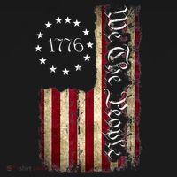 1776 We The People Patriotic American Constitution Mousepad thumb 1