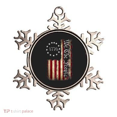 1776 We The People Patriotic American Constitution Ornament