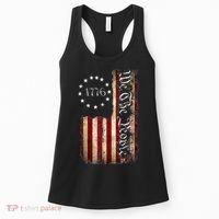 1776 We The People Patriotic American Constitution Women's Tank Top thumb 0