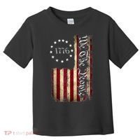 1776 We The People Patriotic American Constitution Toddler T-Shirt thumb 0