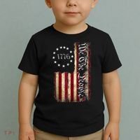 1776 We The People Patriotic American Constitution Toddler T-Shirt thumb 2