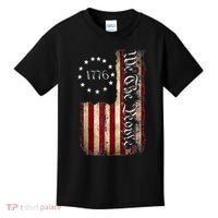 1776 We The People Patriotic American Constitution Kids T-Shirt thumb 0