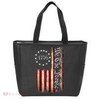 1776 We The People Patriotic American Constitution Tote Bag thumb 0