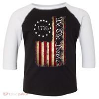 1776 We The People Patriotic American Constitution Toddler Fine Jersey T-Shirt thumb 0