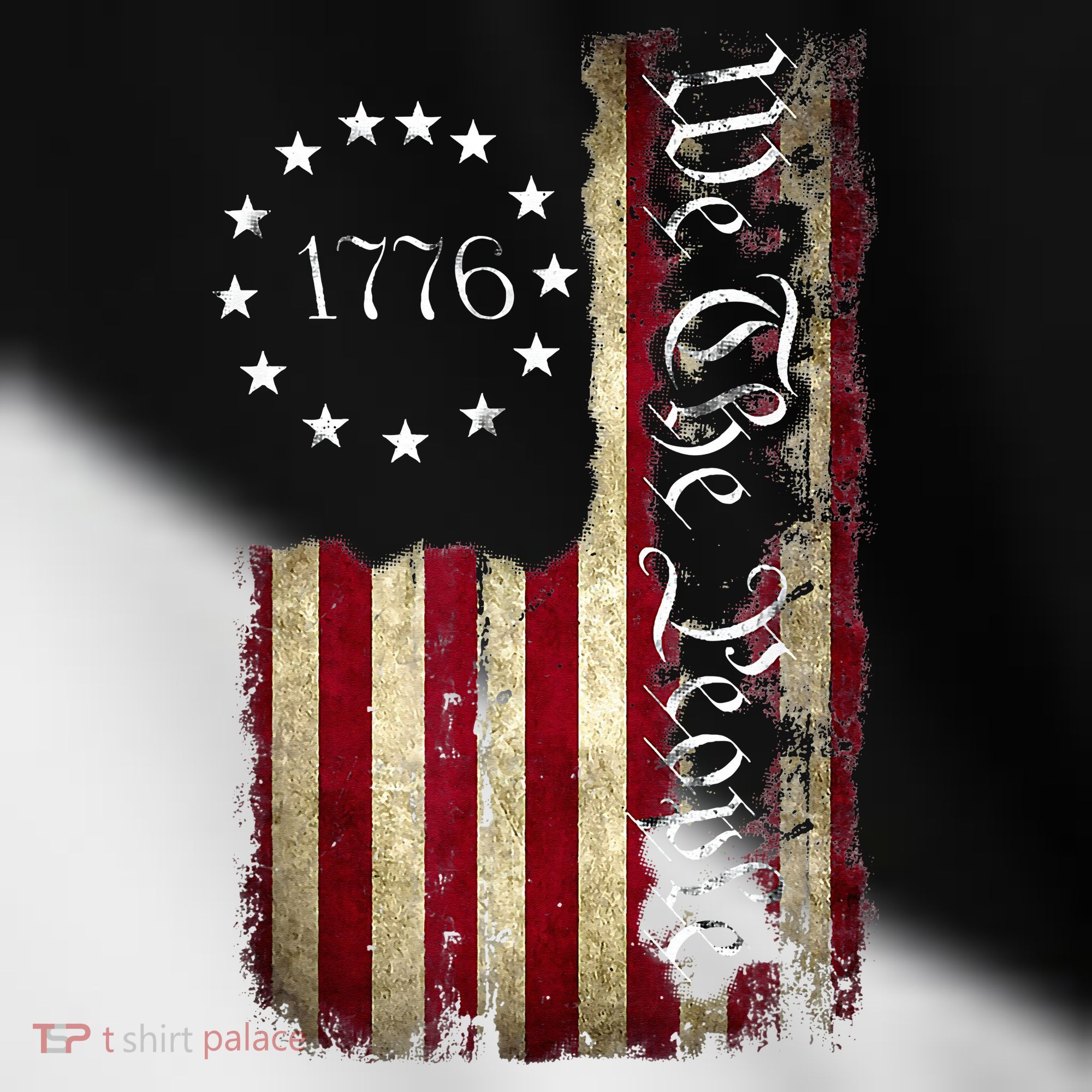 1776 We The People Patriotic American Constitution Toddler Fine Jersey T-Shirt