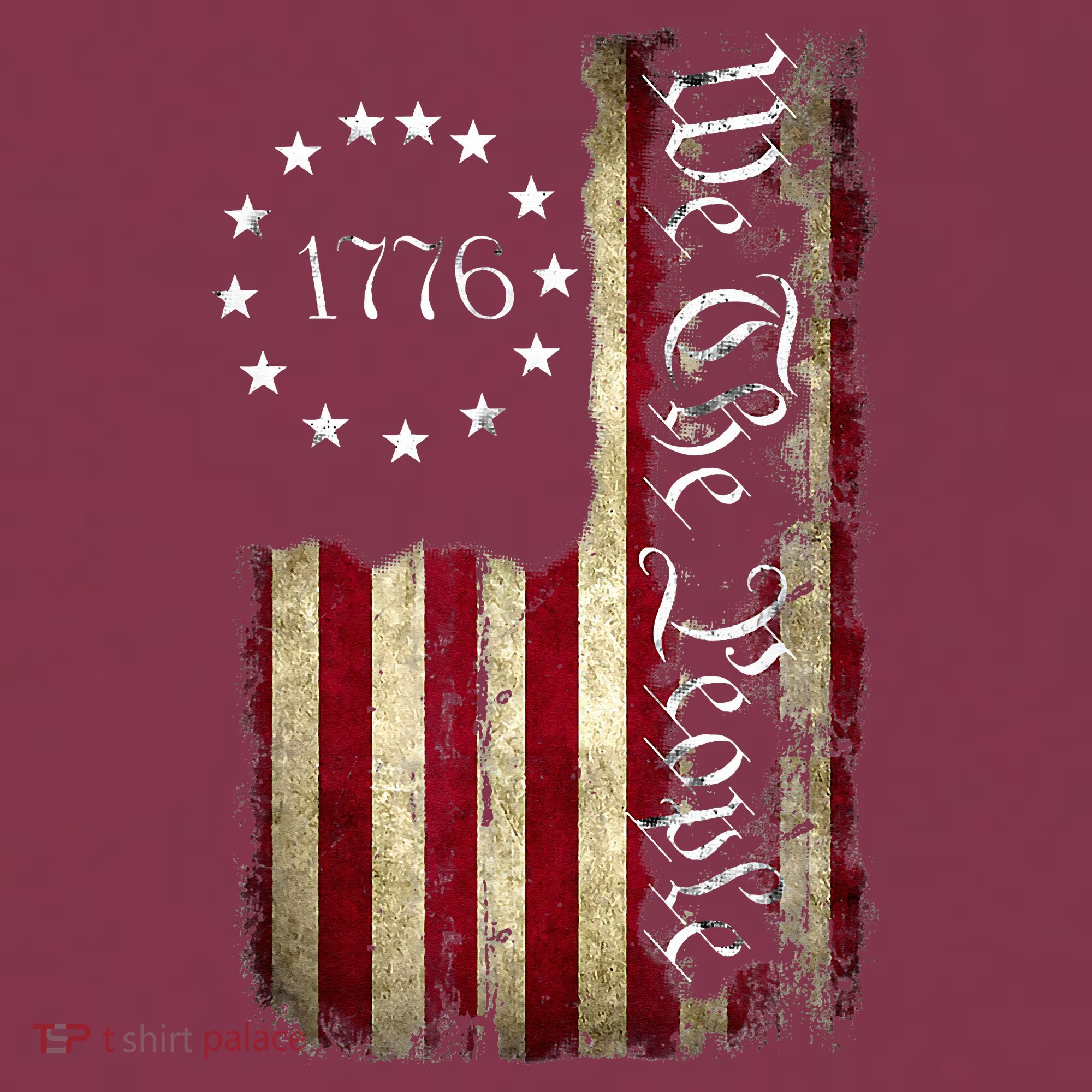 1776 We The People Patriotic American Constitution 16oz Travel Tumbler