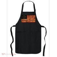 1776 We The People US Flag Visually Aged And Distressed Apron thumb 0