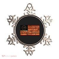 1776 We The People US Flag Visually Aged And Distressed Ornament thumb 0