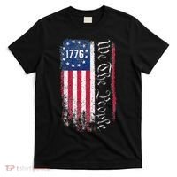 1776 We The People Betsy Ross American Flag T-Shirt thumb 0