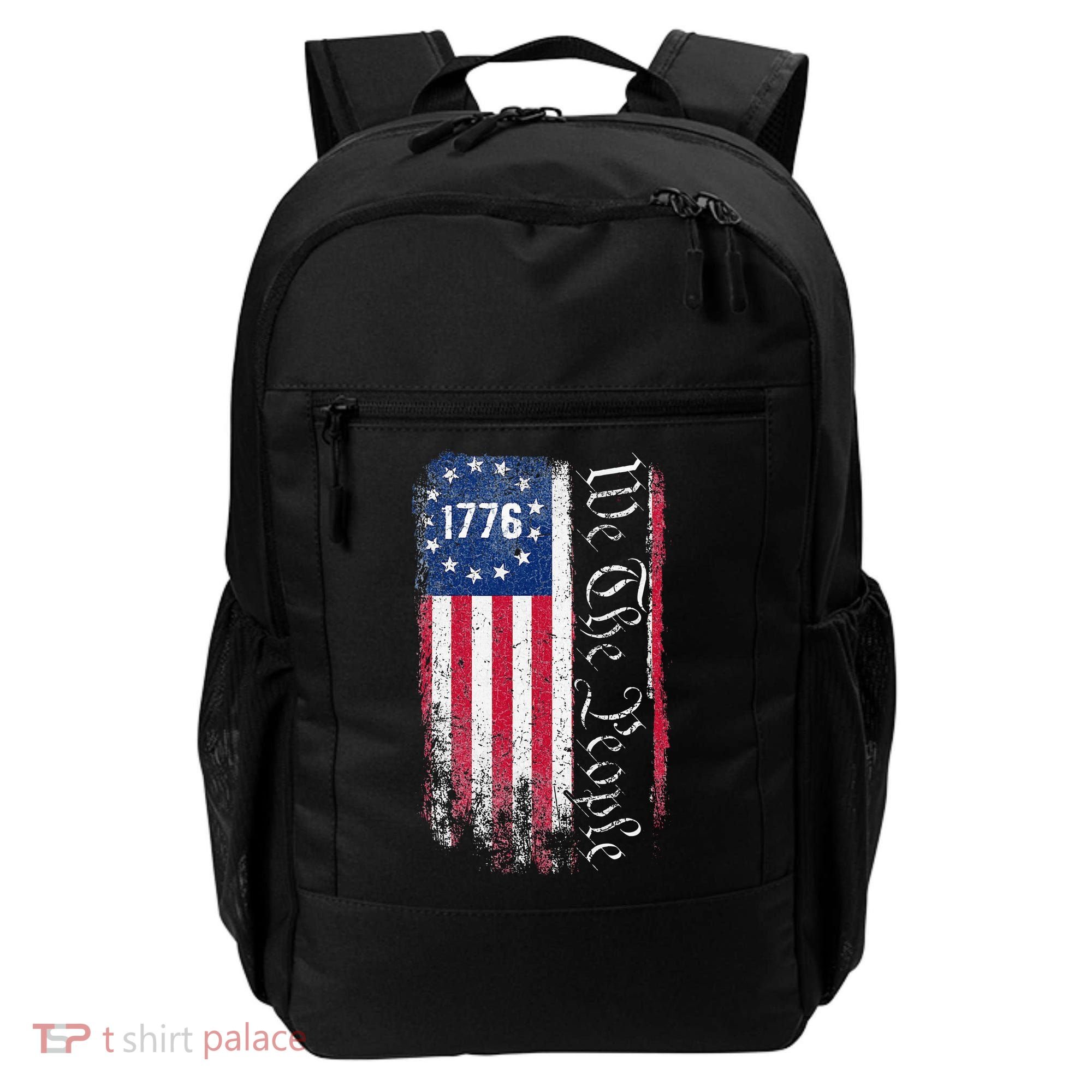 1776 We The People Betsy Ross American Flag Backpack