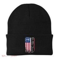 1776 We The People Betsy Ross American Flag Beanie thumb 0